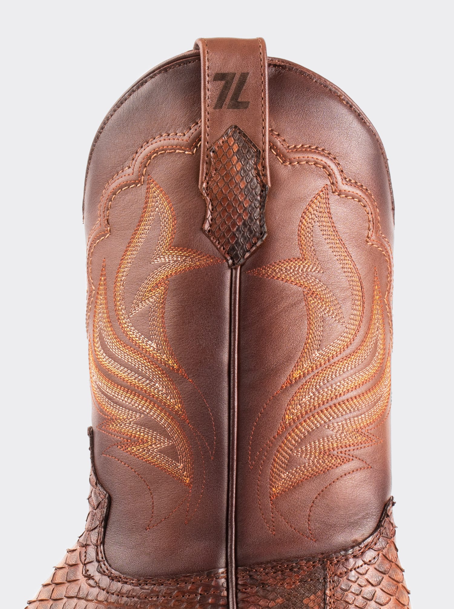 Rodeo Boot with Leather Sole in Imitation Leather Dragon Cognac Style 1555 (copia) (copia) (copia)