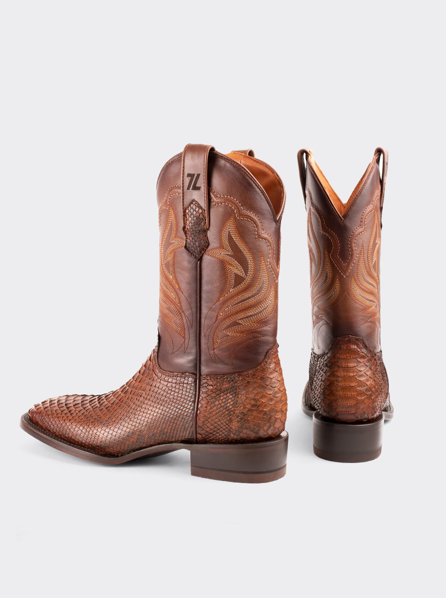 Rodeo Boot with Leather Sole in Imitation Leather Dragon Cognac Style 1555 (copia) (copia) (copia)