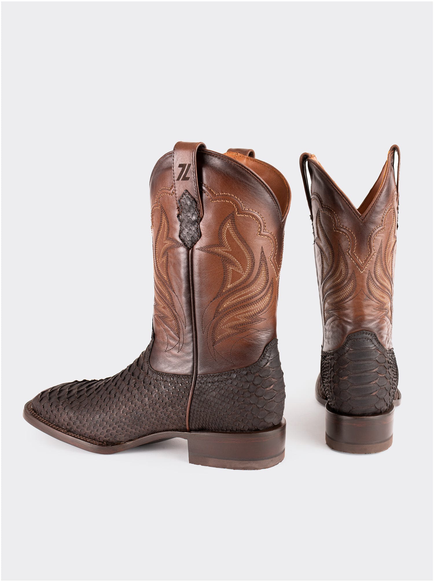 Rodeo Boot with Leather Sole in Imitation Leather Dragon Cognac Style 1555 (copia) (copia) (copia)