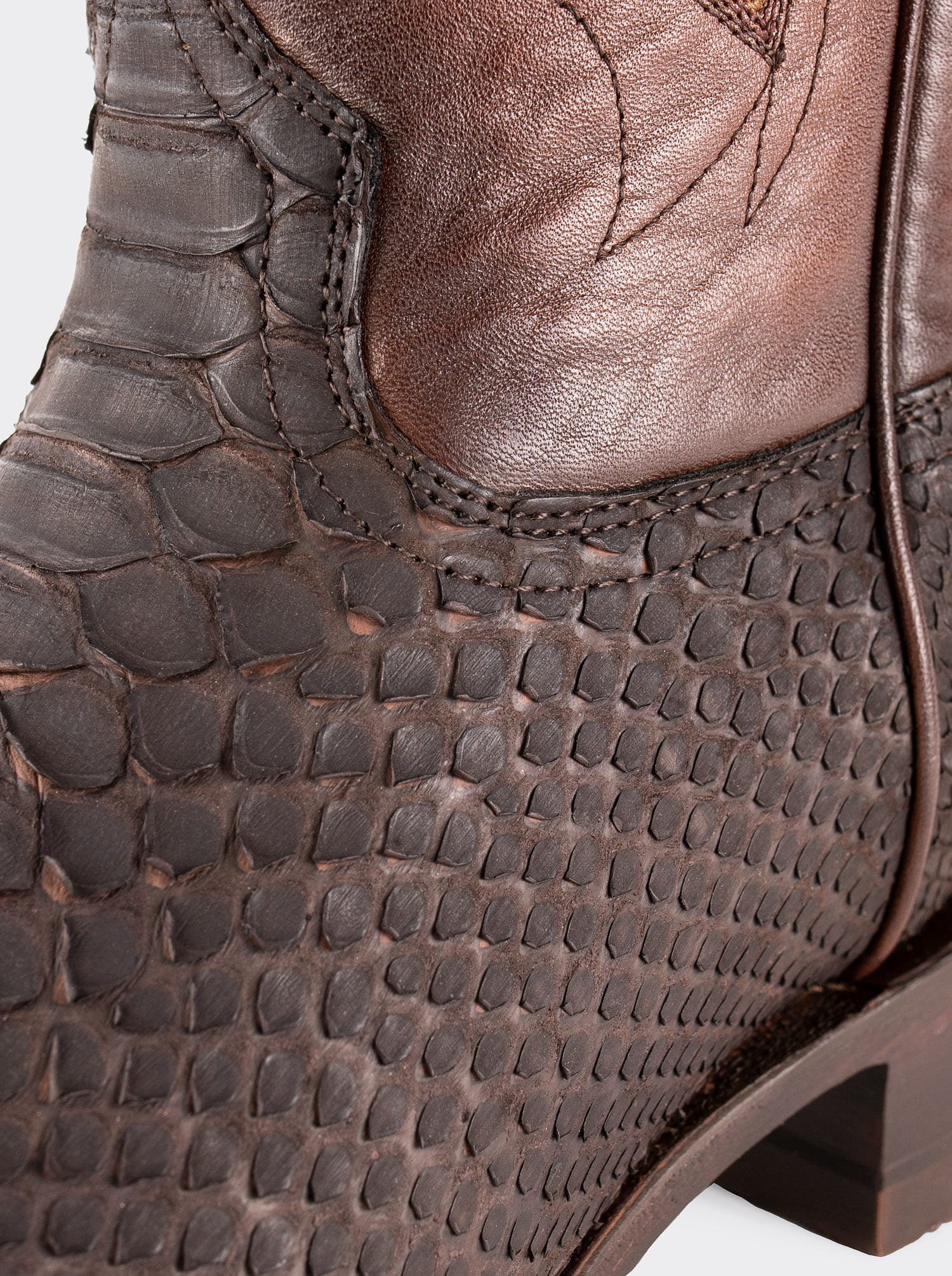 Rodeo Boot with Leather Sole in Imitation Leather Dragon Cognac Style 1555 (copia) (copia) (copia)