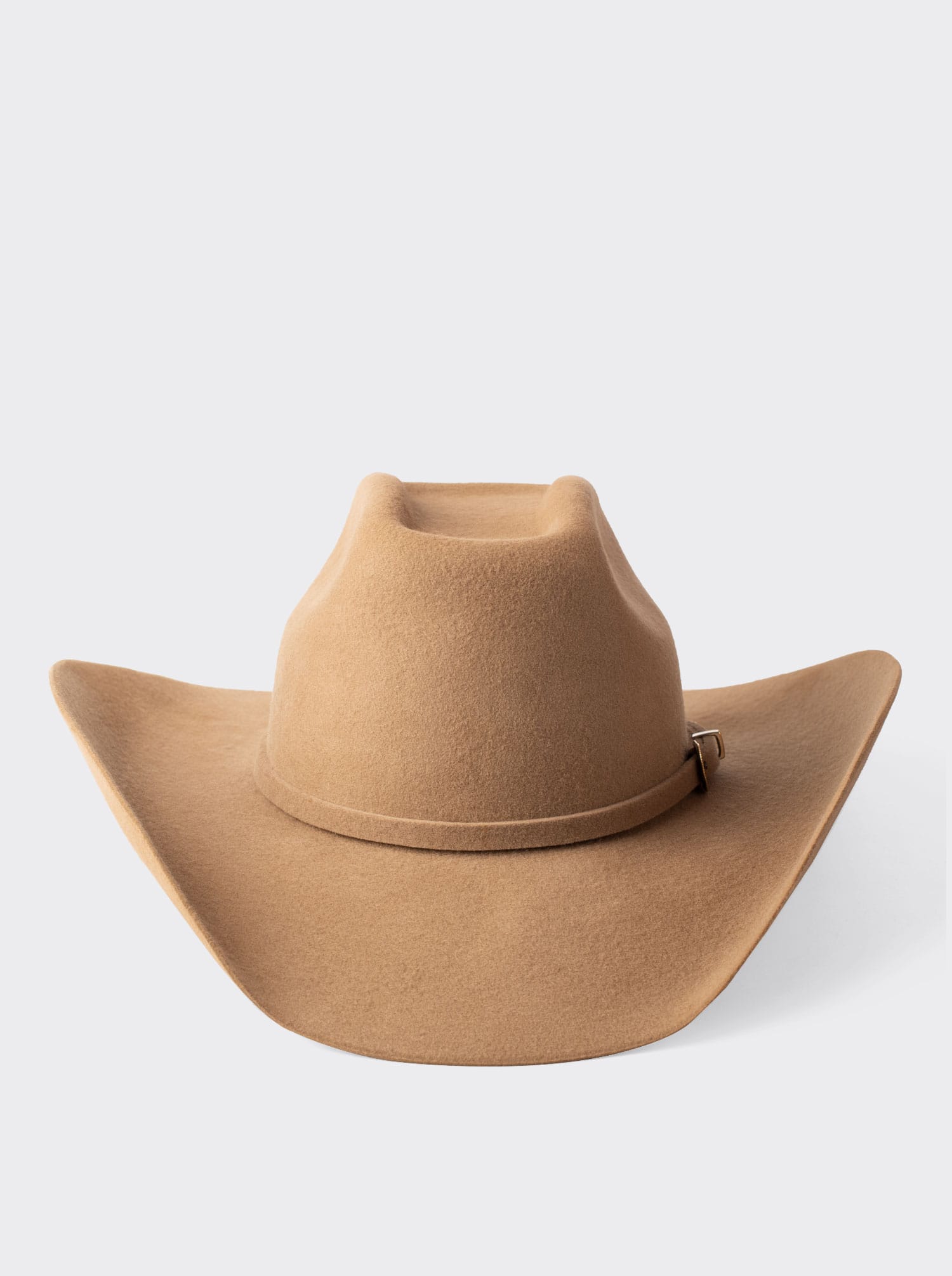 Texana Style Cowboy Hat in Camel Wool