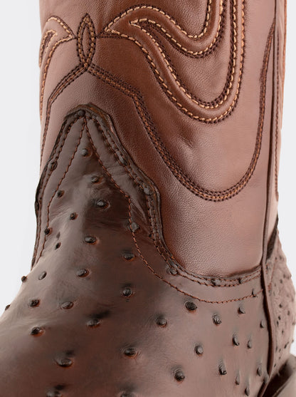 Rodeo Boot with Leather Sole in Imitation Leather Dragon Cognac Style 1555 (copia) (copia) (copia) (copia) (copia) (copia)