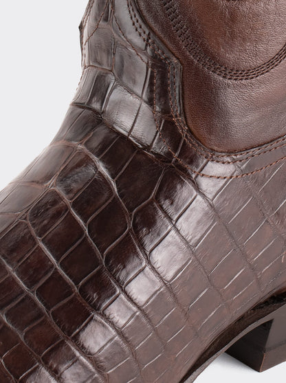 Rodeo Boot with Leather Sole in Imitation Leather Dragon Cognac Style 1555 (copia) (copia) (copia) (copia) (copia) (copia) (copia)