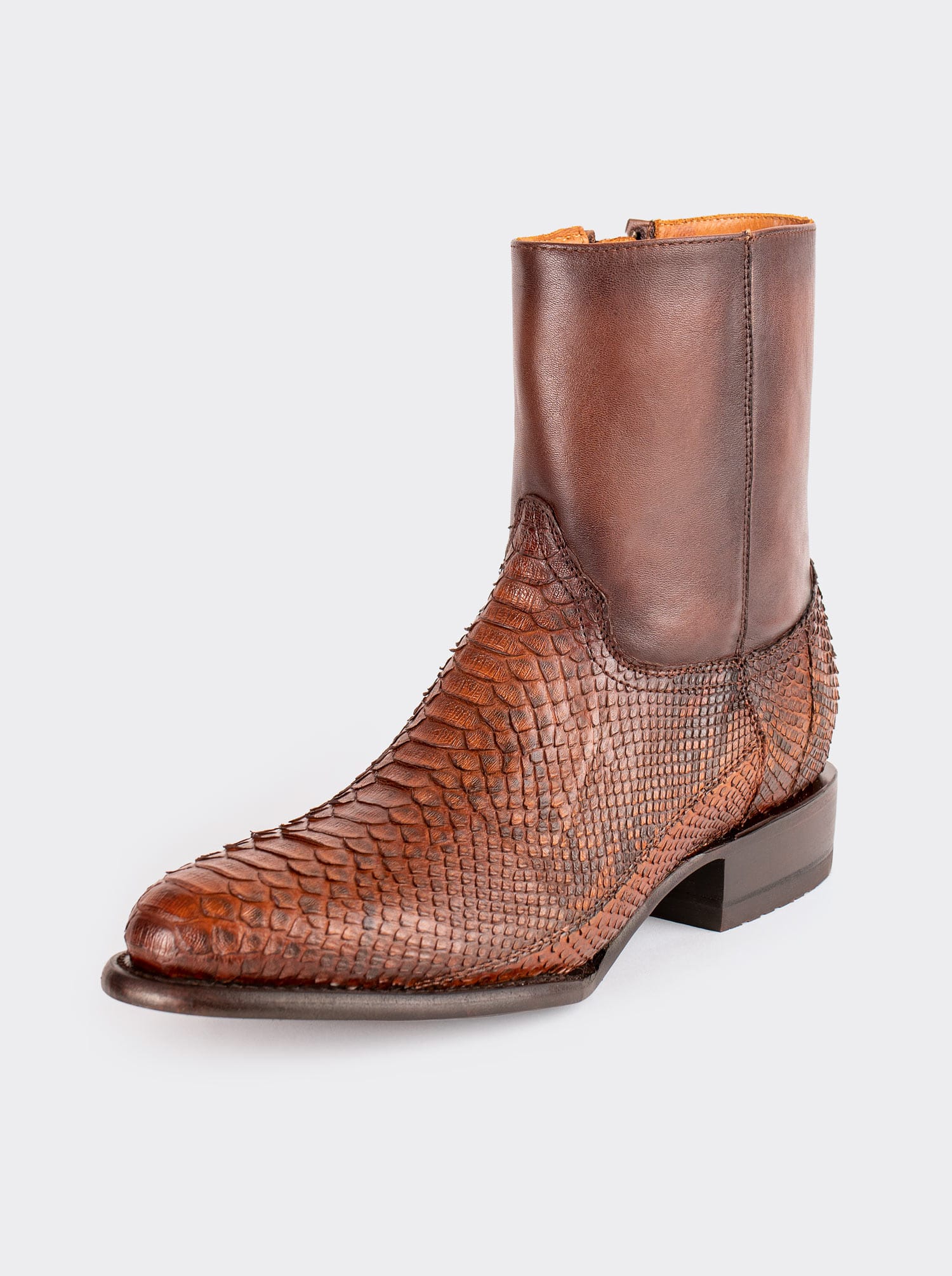 Montana Black Zippered Cowboy Bootie Style 11200 (copia)