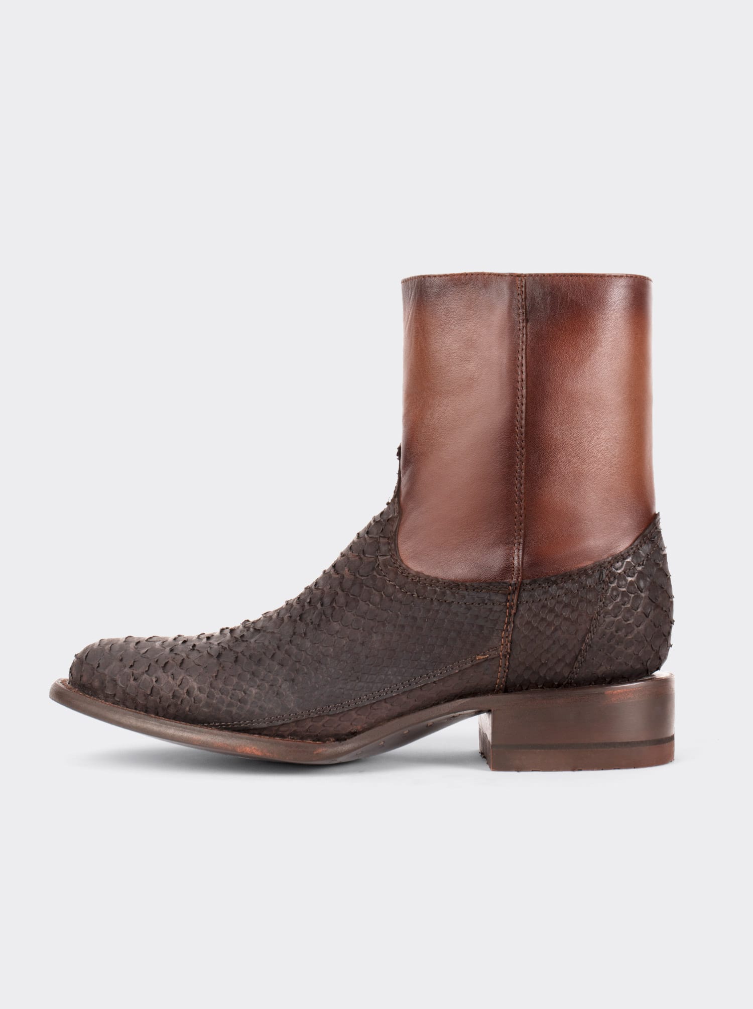 Montana Black Zippered Cowboy Bootie Style 11200 (copia) (copia)