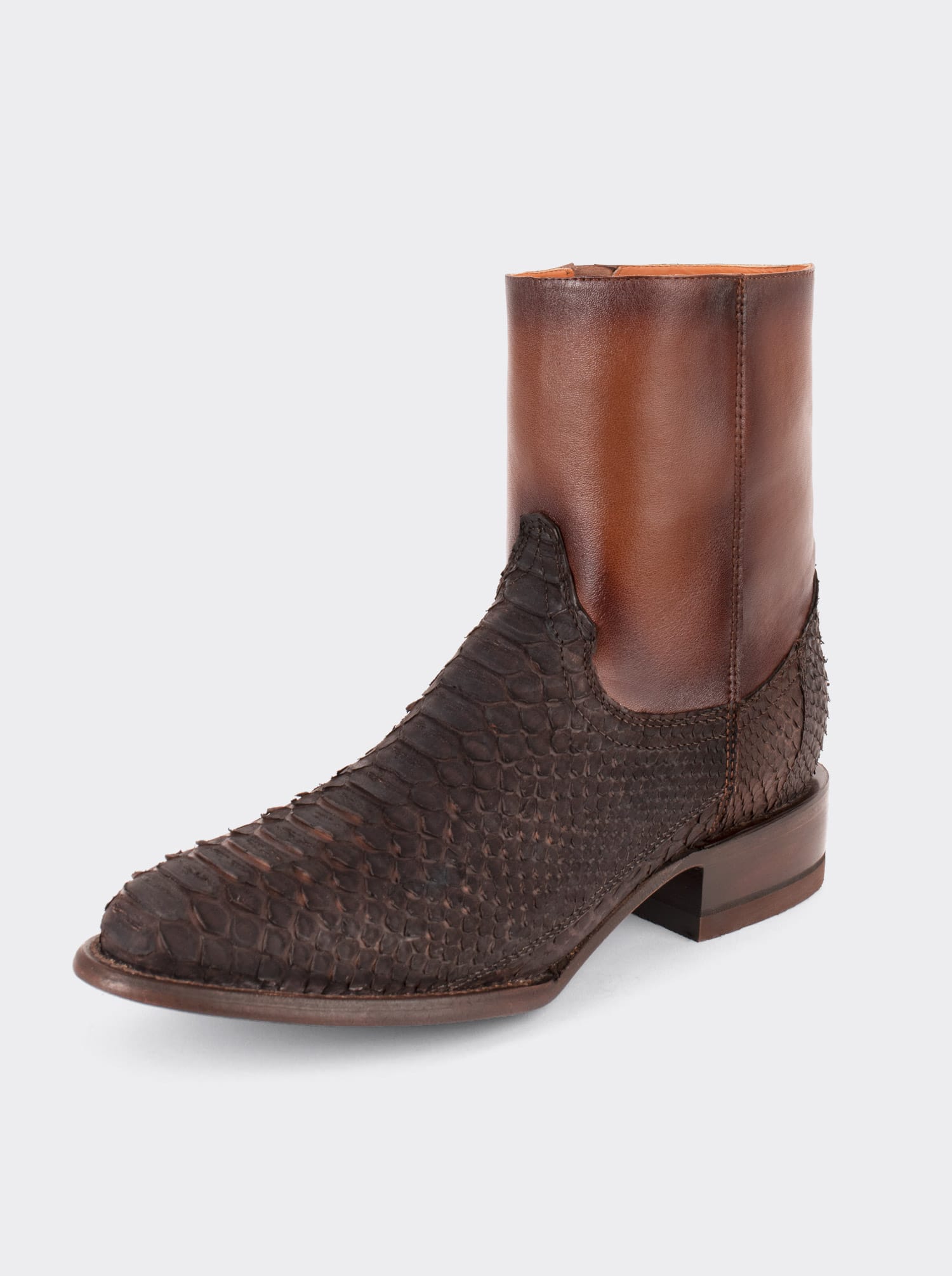 Montana Black Zippered Cowboy Bootie Style 11200 (copia) (copia)