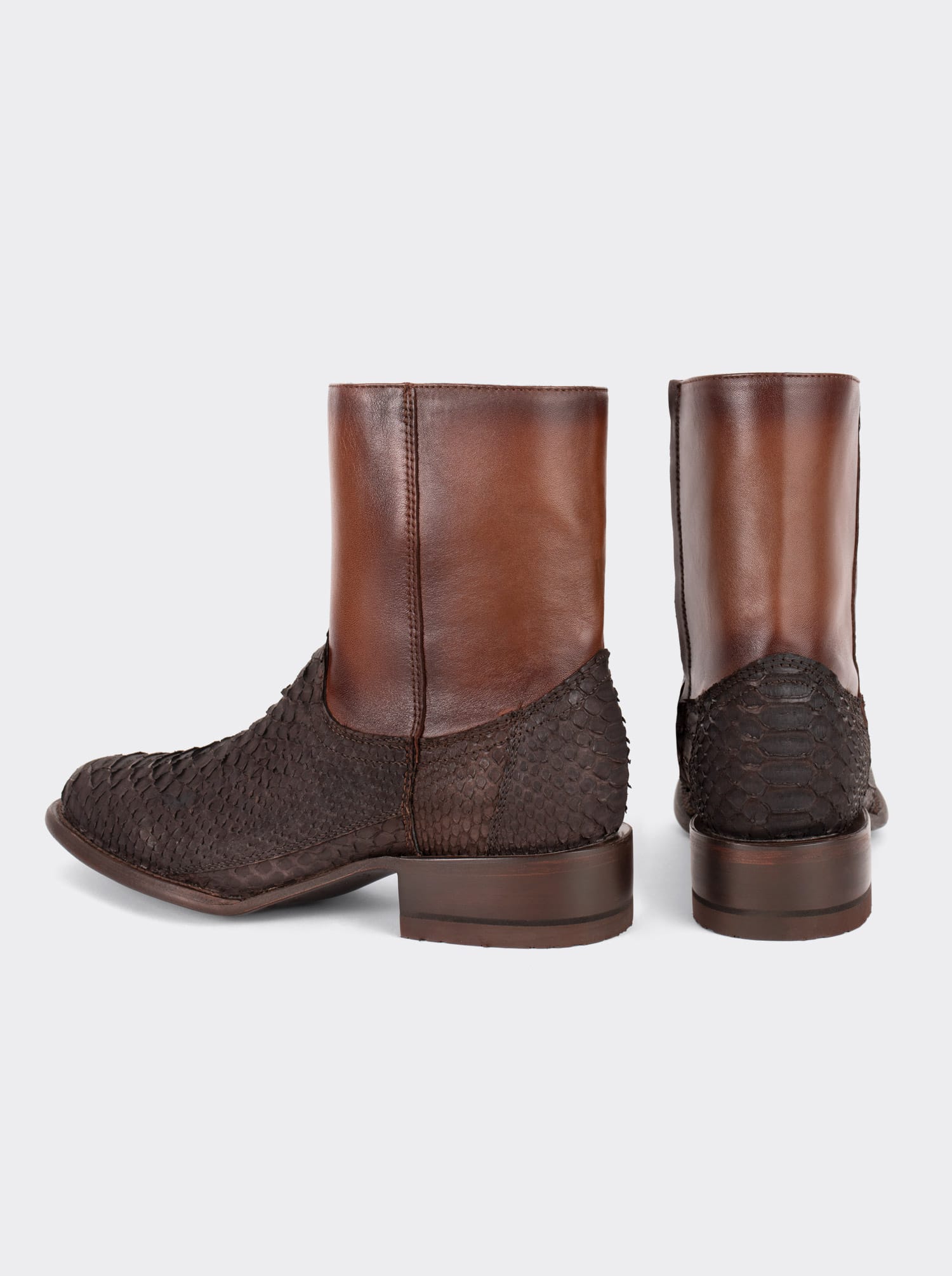 Montana Black Zippered Cowboy Bootie Style 11200 (copia) (copia)