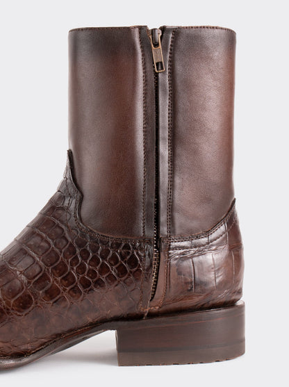 Montana Black Zippered Cowboy Bootie Style 11200 (copia) (copia) (copia) (copia)