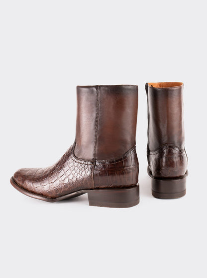 Montana Black Zippered Cowboy Bootie Style 11200 (copia) (copia) (copia) (copia)