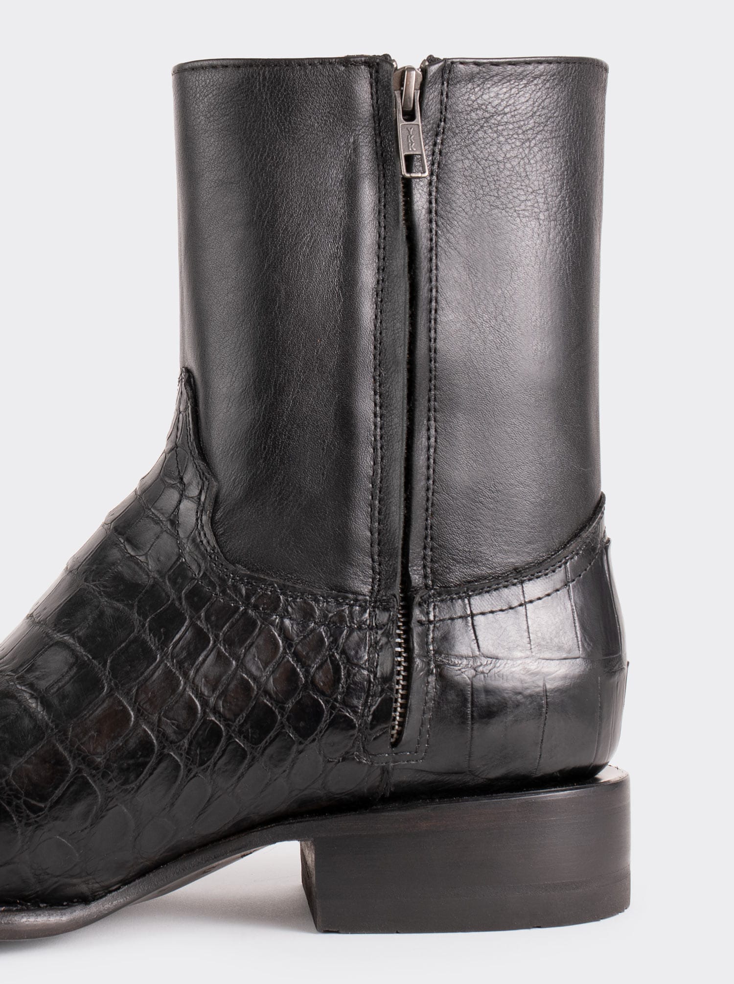 Montana Black Zippered Cowboy Bootie Style 11200 (copia) (copia) (copia)