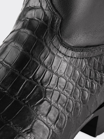 Montana Black Zippered Cowboy Bootie Style 11200 (copia) (copia) (copia)