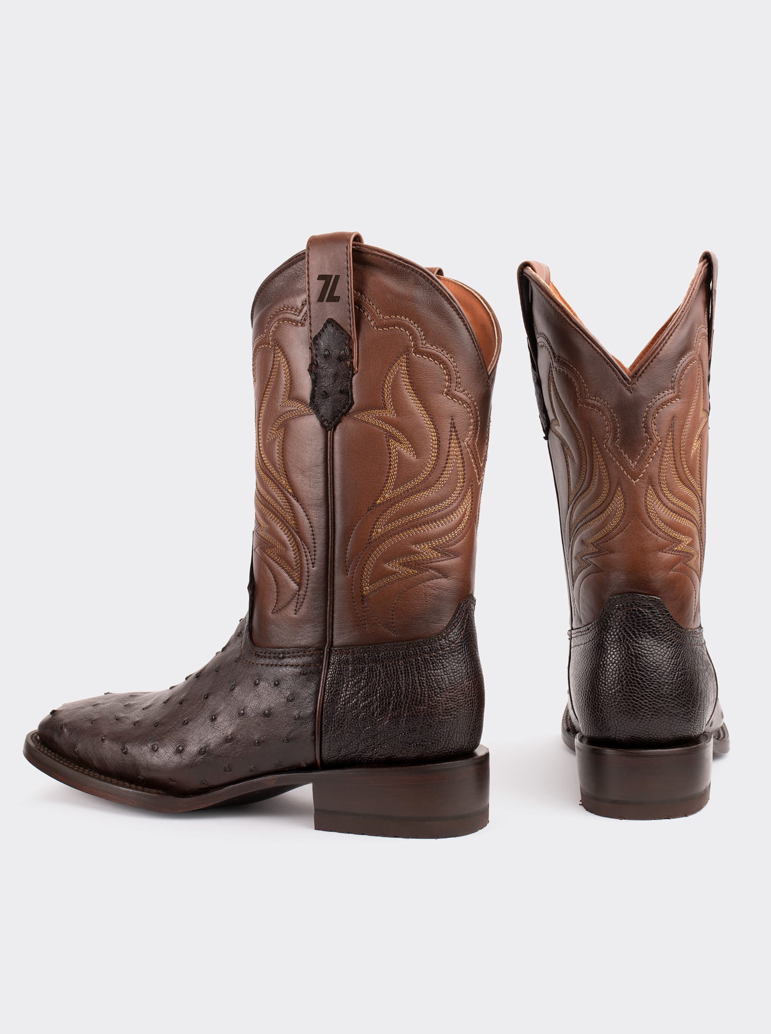 Rodeo Boot with Leather Sole in Imitation Leather Dragon Cognac Style 1555 (copia) (copia)