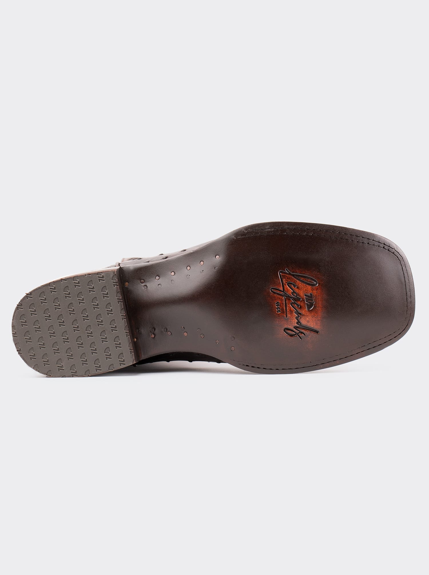 Rodeo Boot with Leather Sole in Imitation Leather Dragon Cognac Style 1555 (copia) (copia)