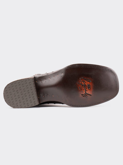 Rodeo Boot with Leather Sole in Imitation Leather Dragon Cognac Style 1555 (copia) (copia)