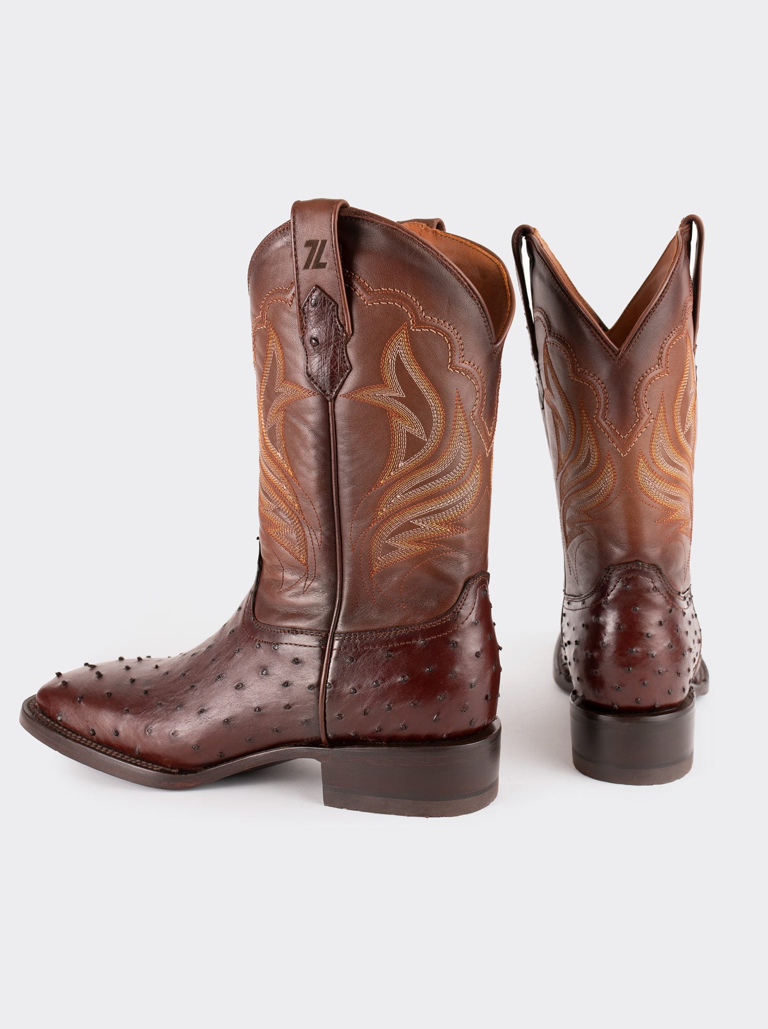 Rodeo Boot with Leather Sole in Imitation Leather Dragon Cognac Style 1555 (copia)