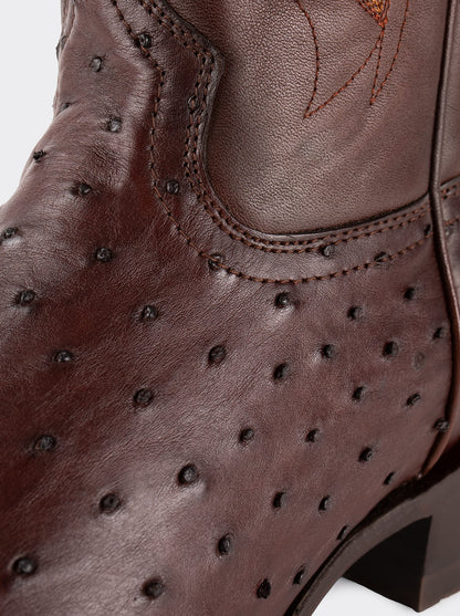Rodeo Boot with Leather Sole in Imitation Leather Dragon Cognac Style 1555 (copia)