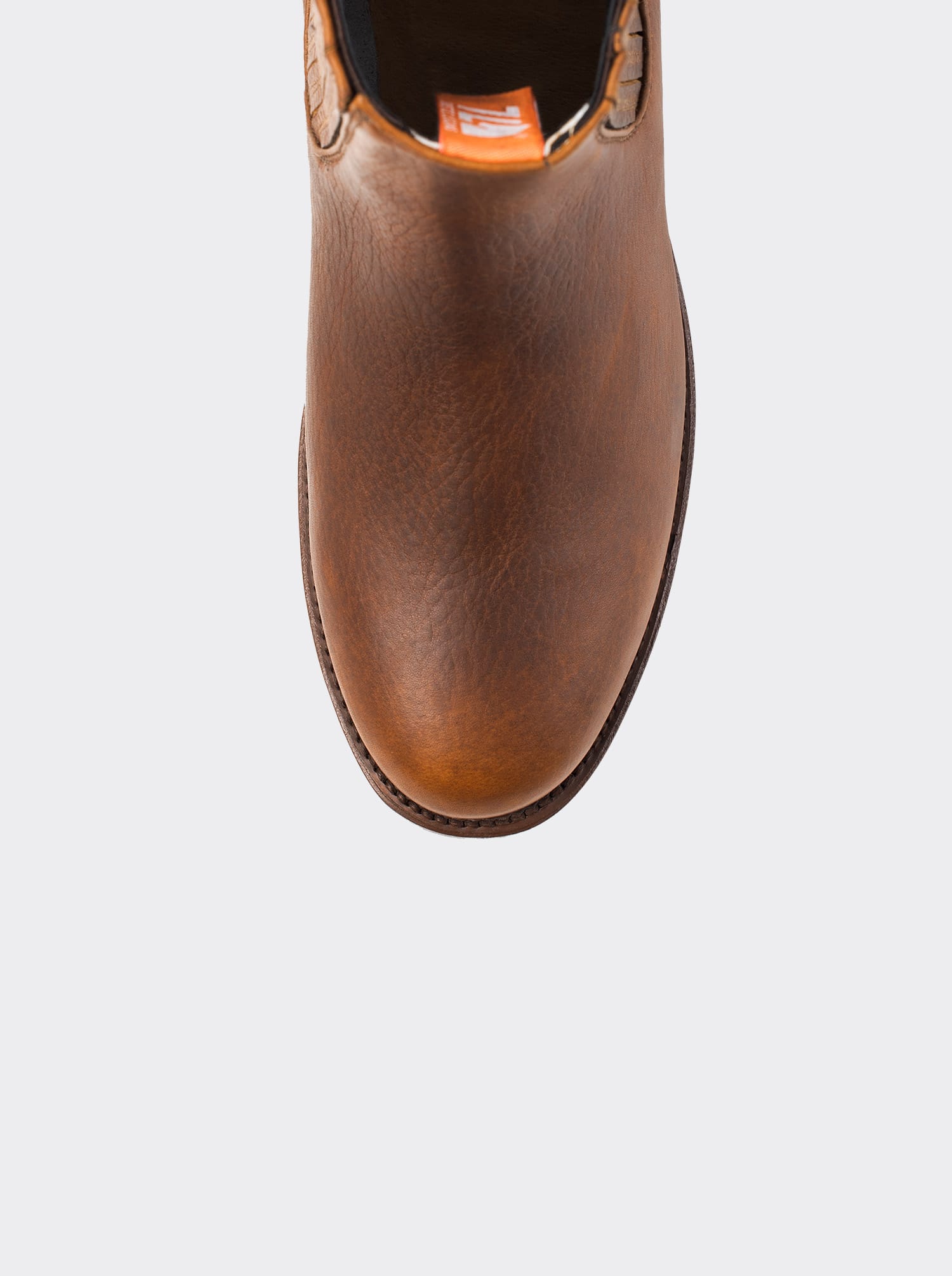 Charro Boot with Leather Sole, Bull Fight Ochre, Style 6000