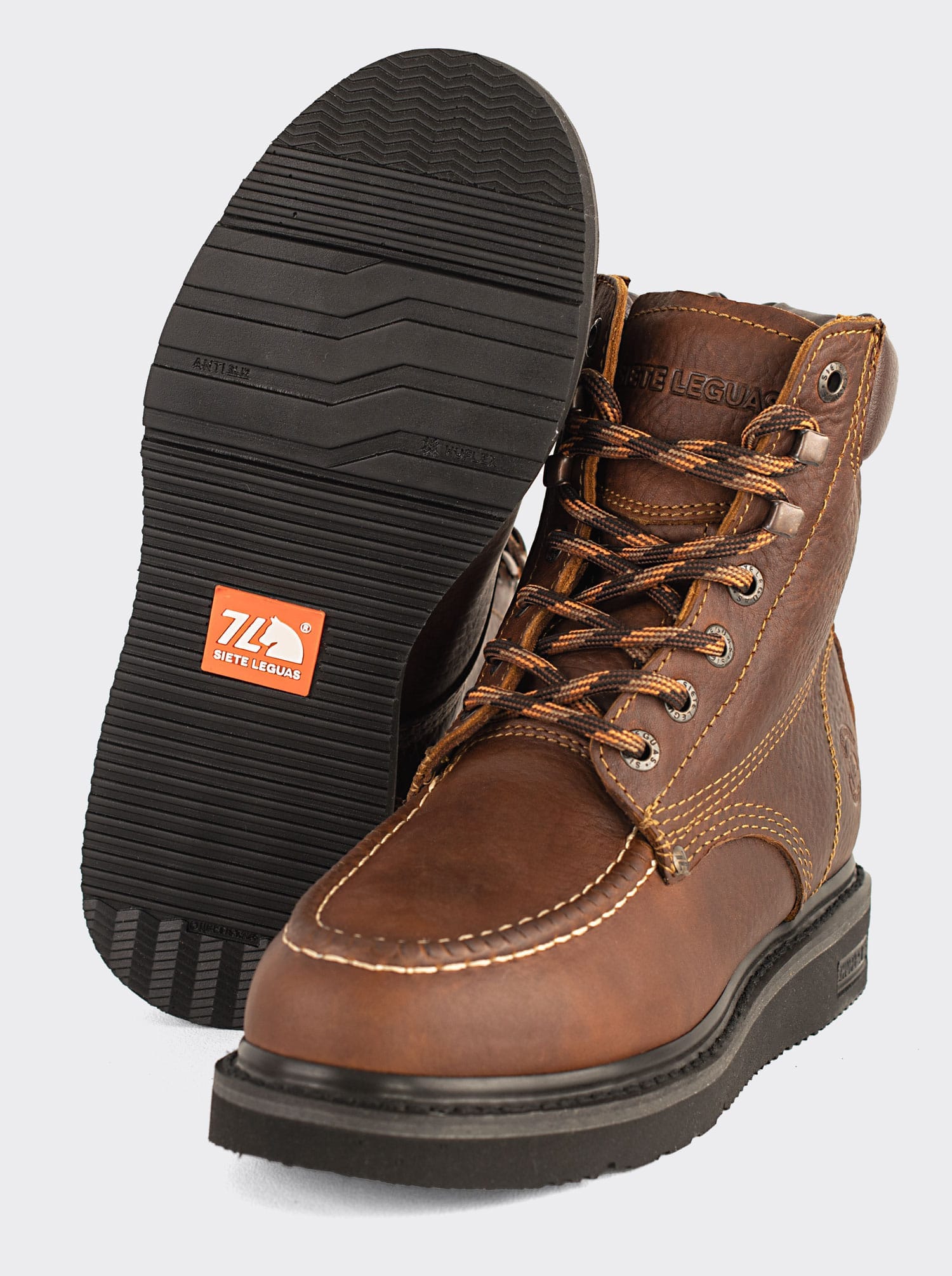Haiker Light Heavy Duty Boot Bull Fight Ocher Style 2333