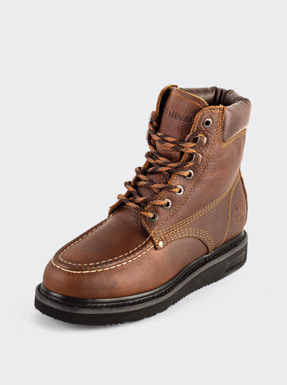 Haiker Light Heavy Duty Boot Bull Fight Ocher Style 2333