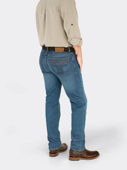 7L FLEX Regular Cut Denim Jeans Indigo Stone