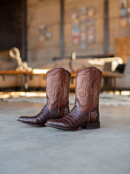 Rodeo Boot with Leather Sole in Imitation Leather Dragon Cognac Style 1555 (copia) (copia) (copia) (copia) (copia) (copia) (copia)